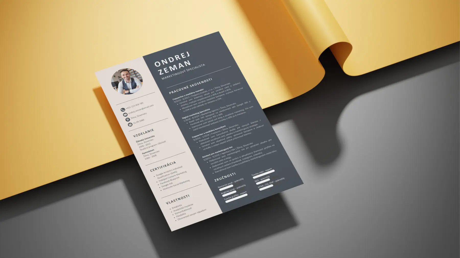 Tomáš Dekanovský - životopis na mieru